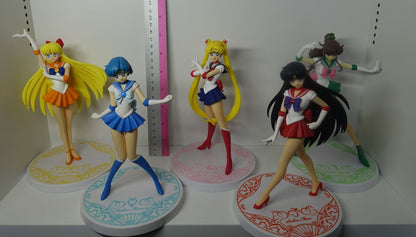 Banpresto Sailor Moon Girls Memories 5 Figures Set no box 