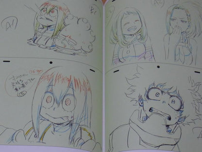 Yoshihiko Umakoshi Animation Key Frame Art Book Set My Hero Academia etc 