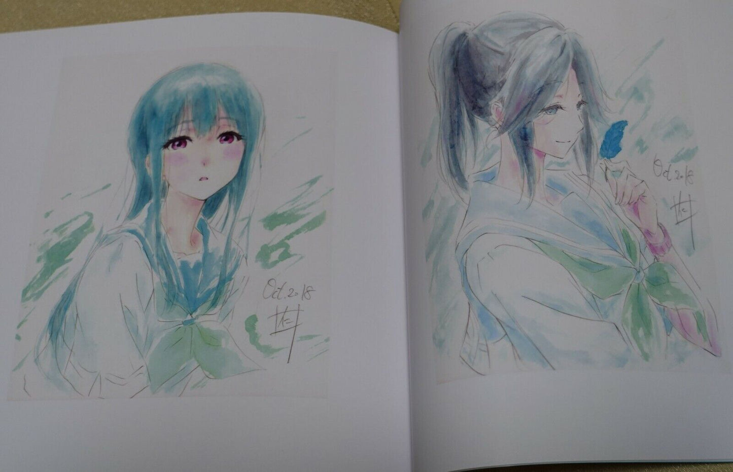 Nii Manabu Animation Character Art Book AD 2018-2019 Sound! Euphonium etc 