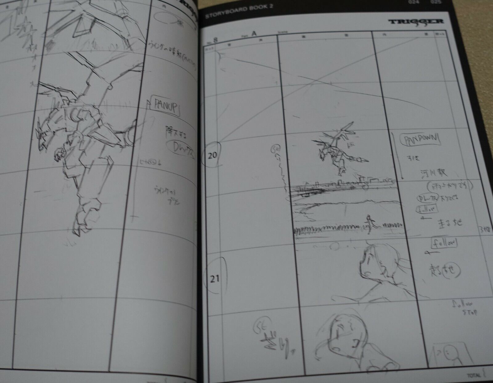 SSSS.DYNAZENON STORY BOARD ART BOOK Vol.2 GRIDMAN STORYBOARD 