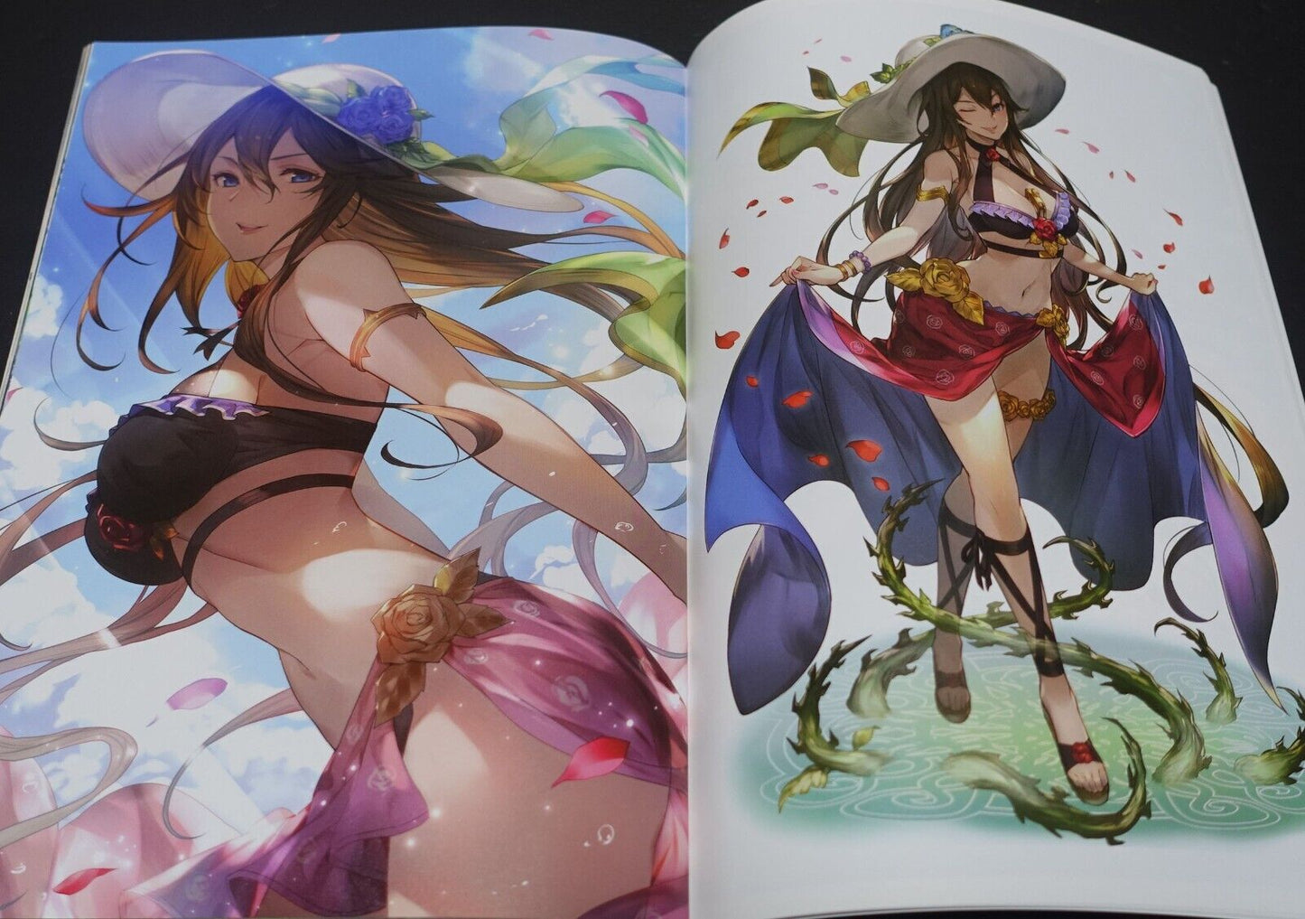 Omochiyasan Kakage Granblue Fantasy Rosetta Color Fan Art Book Rose Garden1 