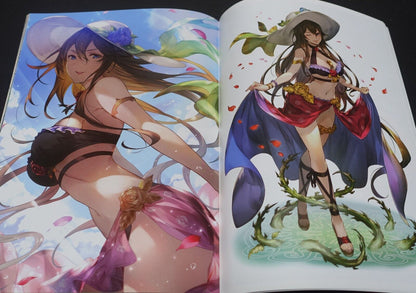 Omochiyasan Kakage Granblue Fantasy Rosetta Color Fan Art Book Rose Garden1 