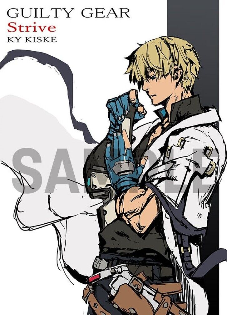 ARC SYSTEM WORKS GUILTY GEAR STRIVE 51 x 72 cm Cloth Poster KY KISKE 
