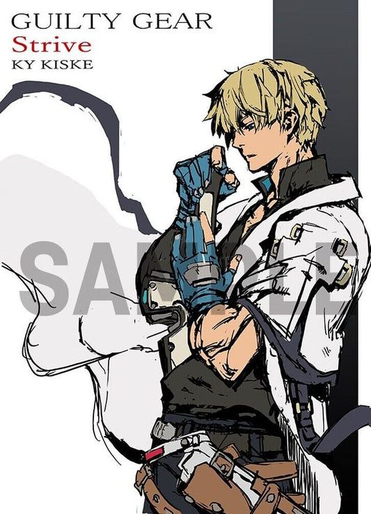 ARC SYSTEM WORKS GUILTY GEAR STRIVE 51 x 72 cm Cloth Poster KY KISKE 