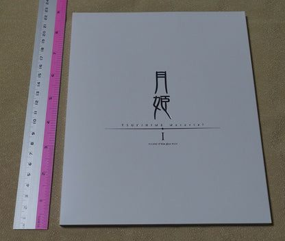 Tsukihime A piece of blue glass moon Setting Art Book material of blue glass 