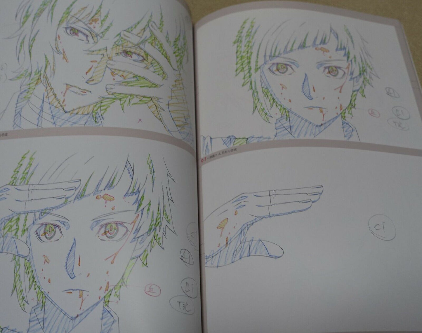Yasuomi Umetsu KEY ANIMATION DRAWING 22 Bungo Stray Dogs 