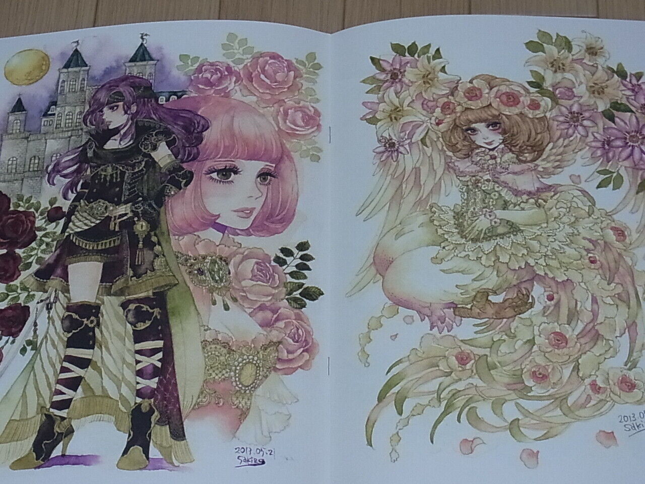 Sakizo SQUARE Color Fan Art Book SFC Final Fantasy Romancing SaGa Legend of Mana 