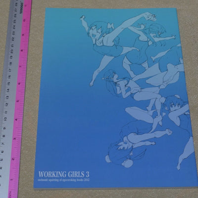 Syuuichi Izeki Animation Illustrator Portfolio Art Book Working Girls 3 