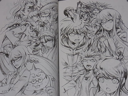 DANGANRONPA THE ANIMATION STAFF ILLUSTRATION BOOK Dangan Ronpa 
