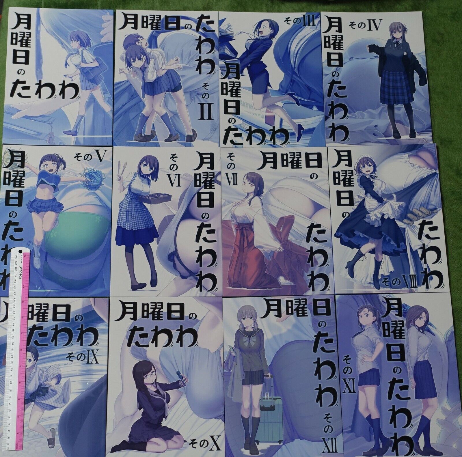 Kiseki Himura Nyuugyou Art & Comic Getsuyoubi no Tawawa on Monday & Ushio 15book 