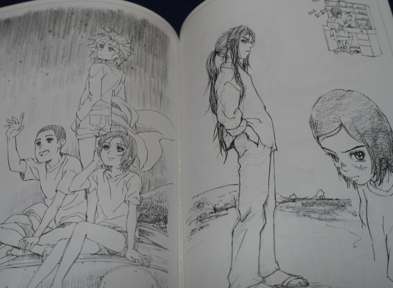 Children of the Sea Kaijyuu no Kodomo Animation Movie Staff Art Book 