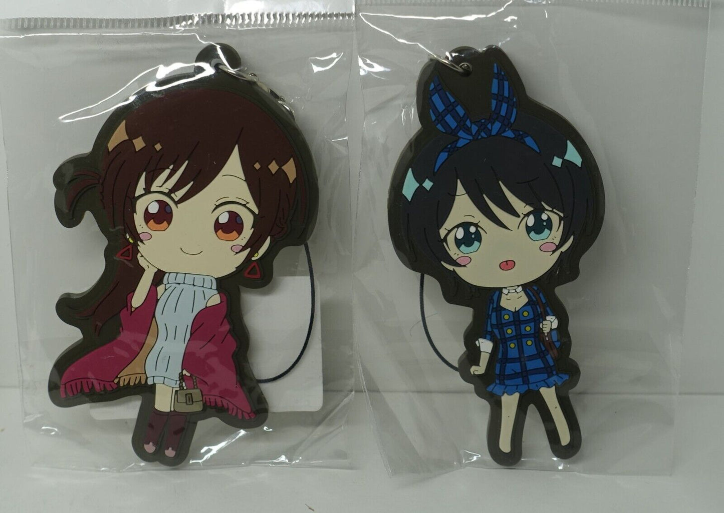 Kanojo, Okarishimasu Rent-A-Girlfriend Rubber Key Chain Set C 