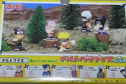 NARUTO Paradise 5 Characters Mini Figure Set 