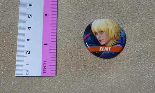 Dead Or Alive DOA 6 Privilege Steel Badge ELIOT 