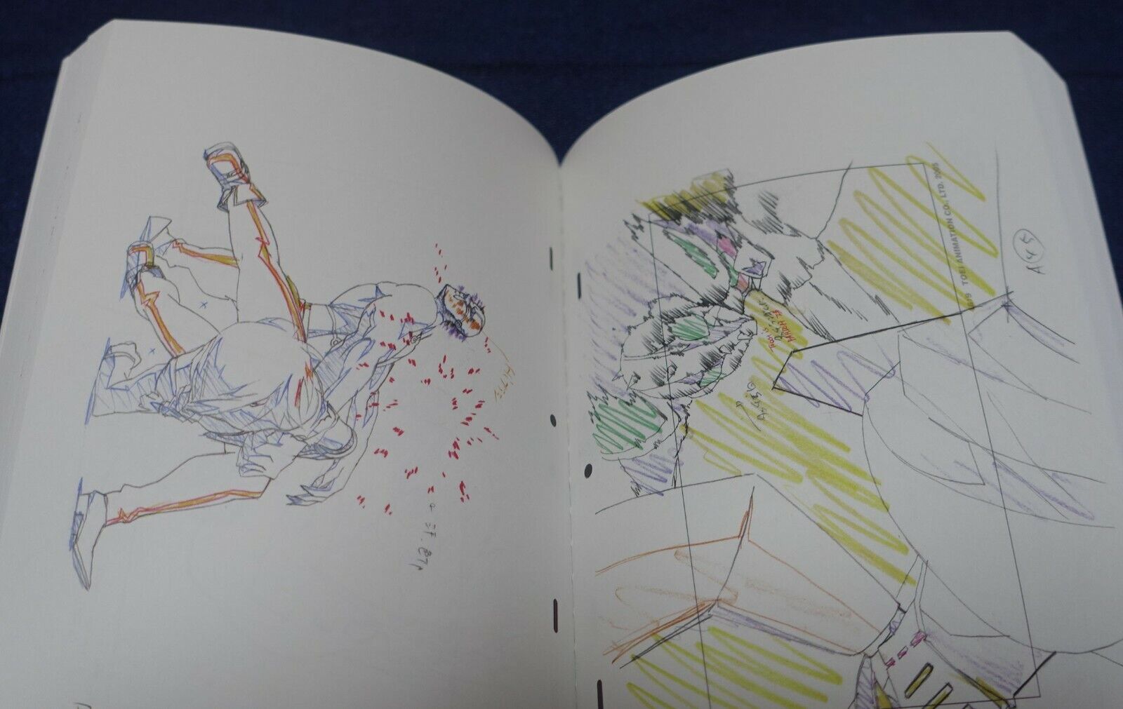 Yutaka Nakamura COWBOY BEBOP FULLMETAL ALCHEMIST Key Frame Art Flip Book 300page 