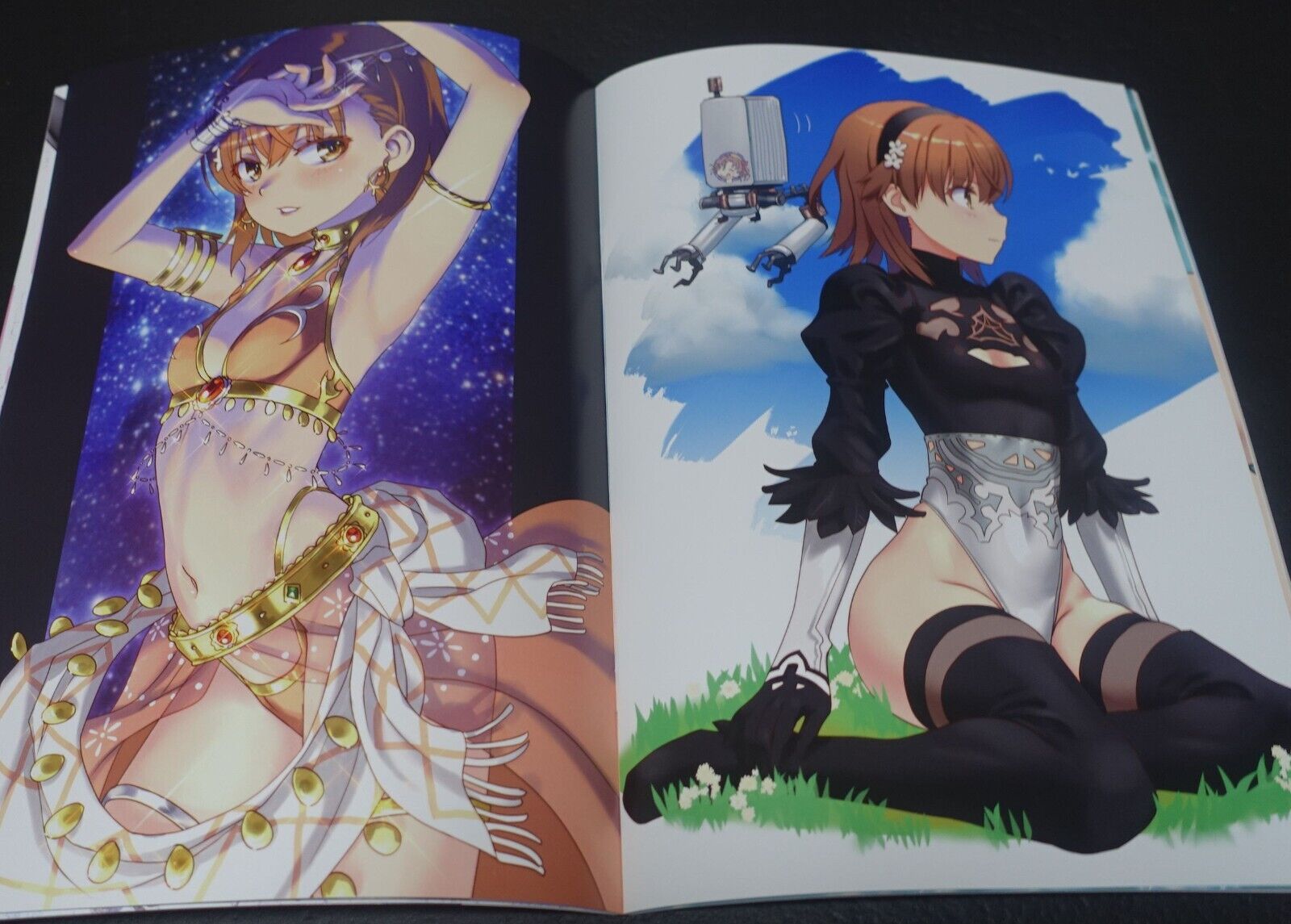 Chillin Party raika9 A Certain Scientific Railgun Misaka Mikoto Fan Art Book Z4 