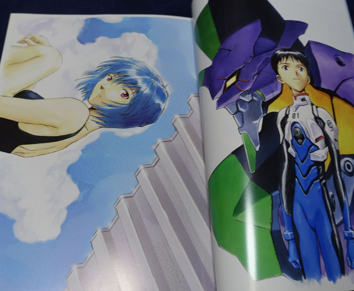 GAINAX Key Frame Art Book Groundwork of EVANGELION The Movie 1 