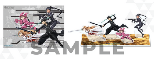 Sword Art Online Alicization & GunGale Poster & Acryl Stand Figure C94 