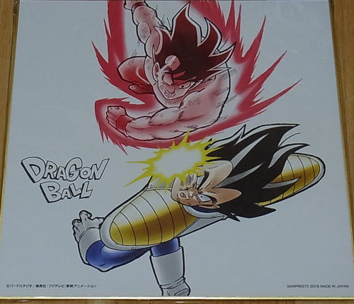 Dragon Ball Super Print Shikishi Art Board 20 x 20 cm Goku & Vegeta 