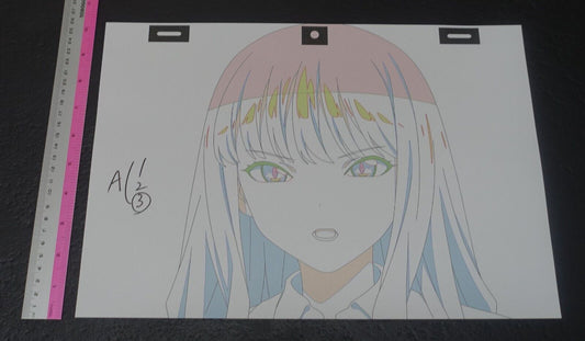 SSSS.DYNAZENON GRIDMAN Reproduction Key Frame Art Sheet Yume 
