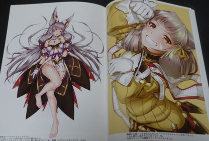 Takatun Quality Xenoblade 2 Color Fan Art Book Illustrations Xenoblade2 