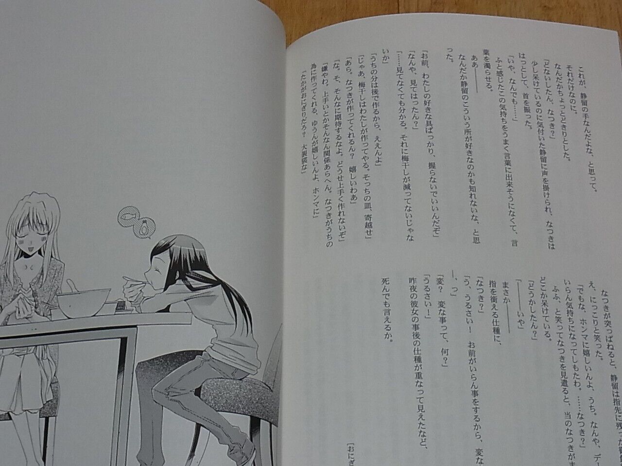 Waterfall Saq Takano Mai-Hime Natsuki & Shizuru Fan Comic & Novel I SHOULD TELL 