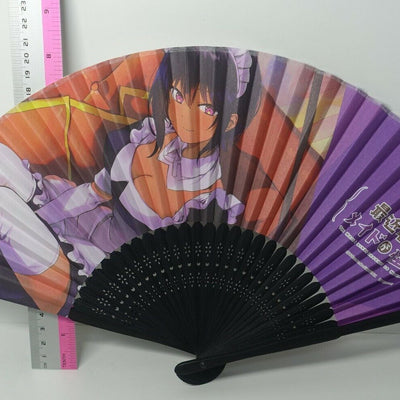 THE MAID I HIRED RECENTLY IS MYSTERIOUS Japanese Hand Fan 