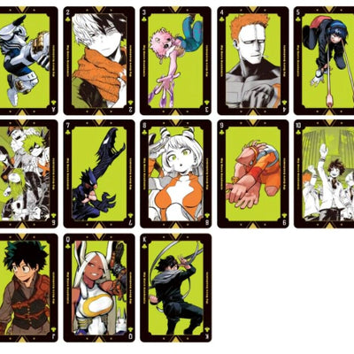 My Hero Academia Exhibition Event Goods Playing Cards Trump Card 