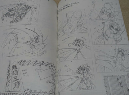 Anubebdi Senki Zesshou Symphogear Key Frame Art Collection Hanyu Rough 03 