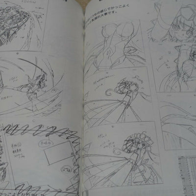 Anubebdi Senki Zesshou Symphogear Key Frame Art Collection Hanyu Rough 03 