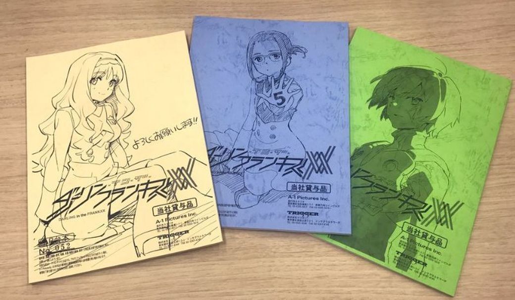 Darling in the Franxx Scenario Script Book Episode 4-6 SET 