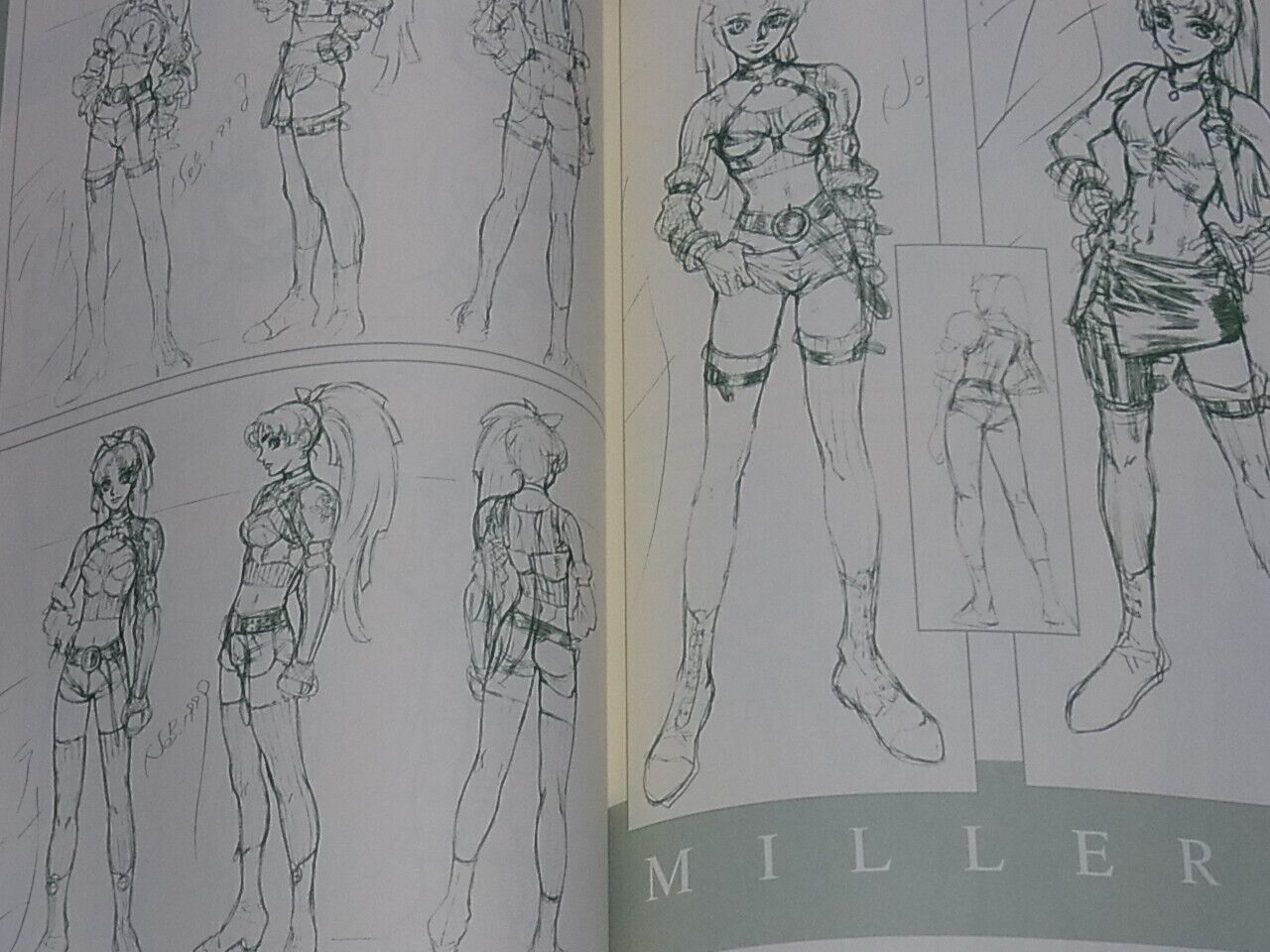 NOBUTERU YUUKI YUKI ESCAFLOWNE Anime & Design works Collection Book2 384page 