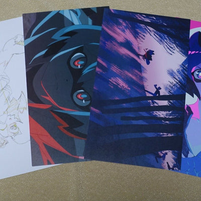 BNA Animation Special Post Card 4 Piece Set 
