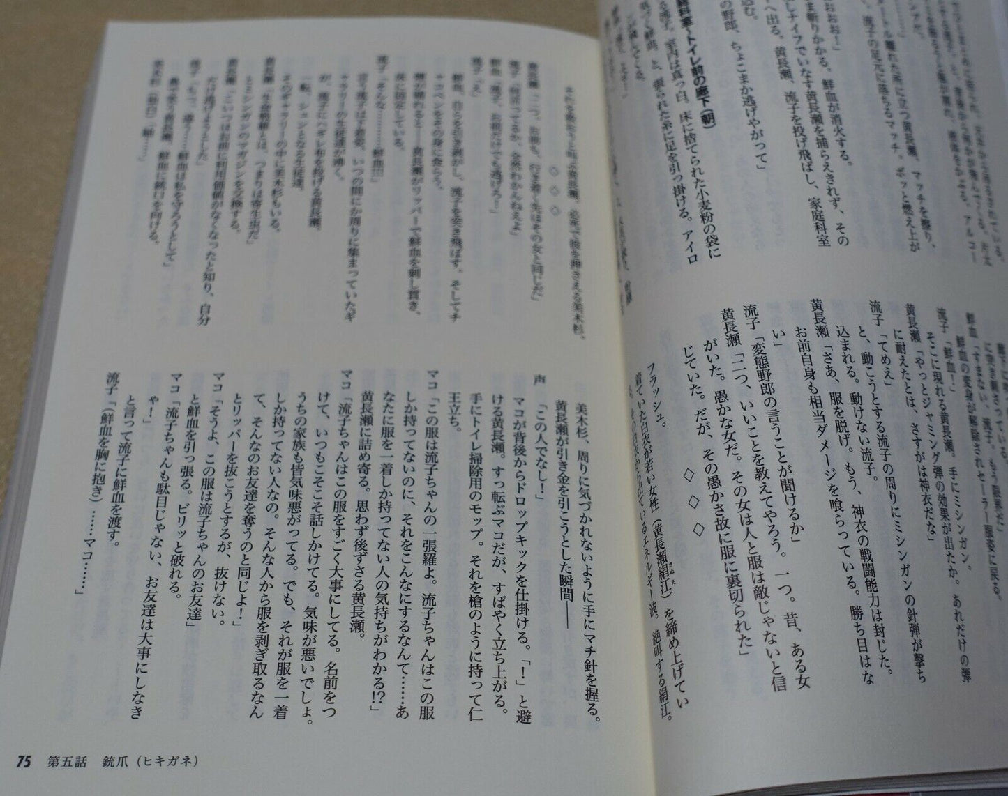 Animation Kill La Kill Scenario Script Complete Book 464 Page Kazuki Nakajima 
