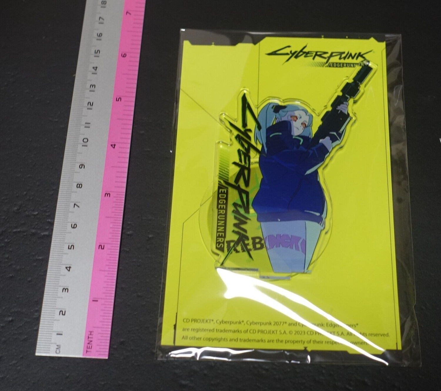 Cyberpunk Edgerunners Exhibition Event Item Acrylic Stand Figure REBECCA 