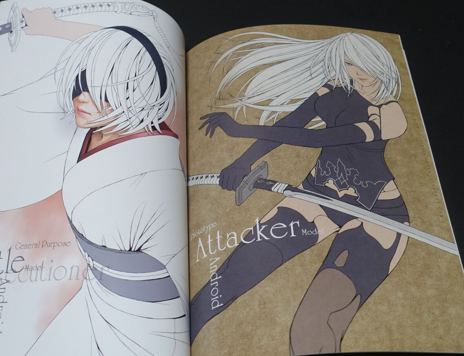 Castlism NieR Automata Fan Art Book NieR Automata Girls ILLUSTRATIONS 2 