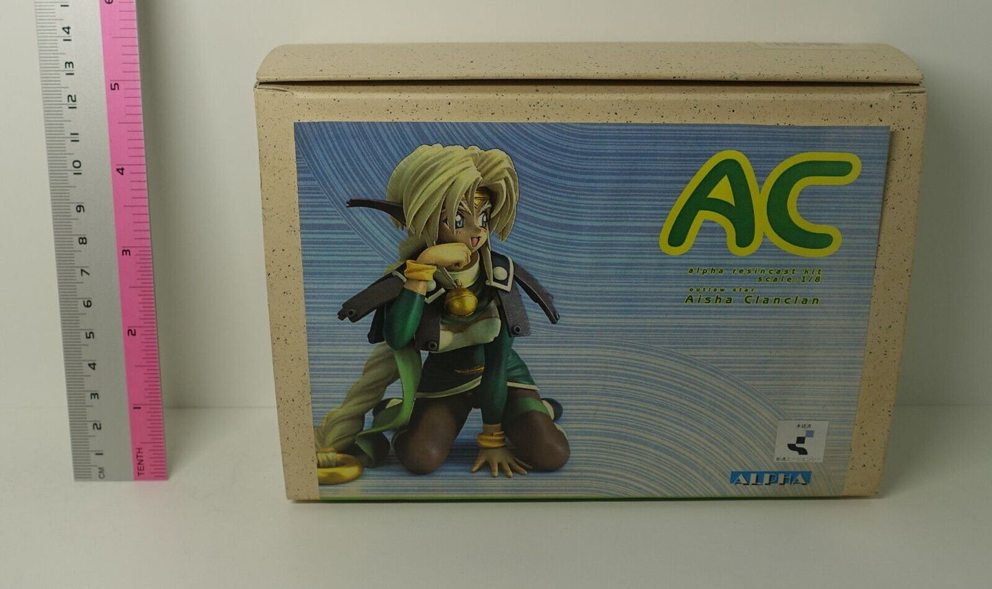 ALPHA Unfinished Resincast Kit Outlaw Star Aisha Clanclan Garage Kit 