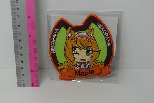 NEKO WORKs Nekopara Embroidered Patch Maple 
