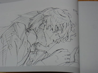DARLING in the FRANXX KEY FRAME ART BOOK BLUE 224page 