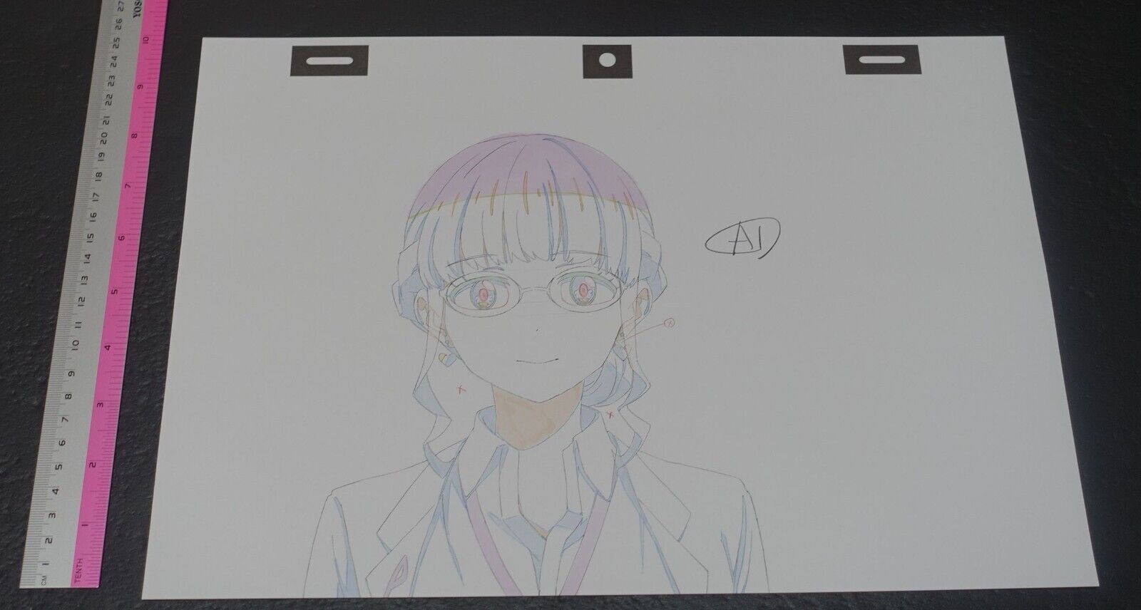 SSSS.DYNAZENON GRIDMAN Reproduction Key Frame Art Sheet Anosillus the 2nd B 