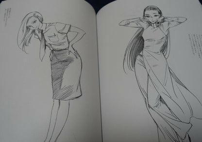 Kaoru Mori Rough Illustration Art Book SCRIBBLES vol.1 & 2 Set with Art Card 