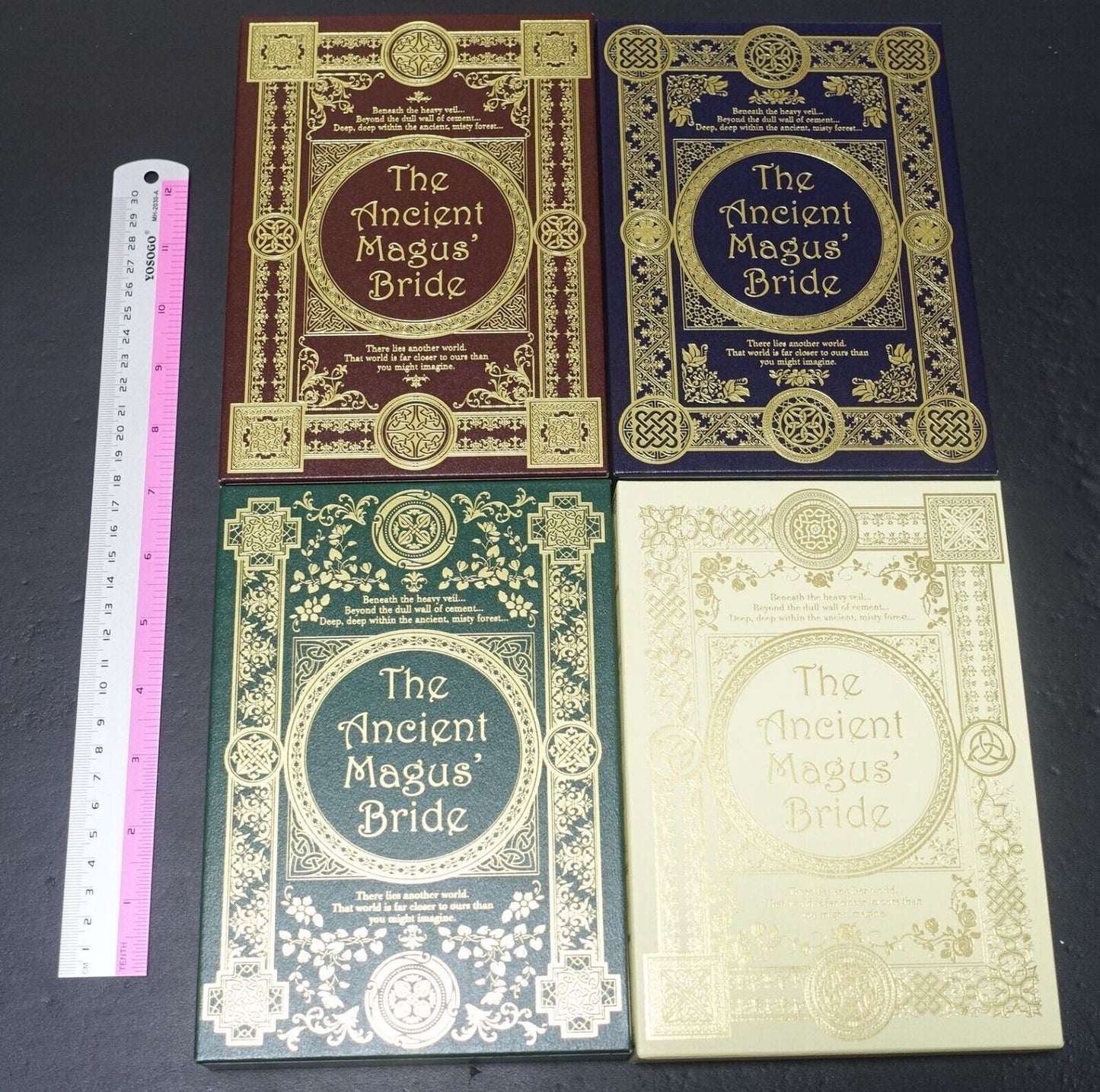 The Ancient Magus Bride Mahou Tsukai no Yome Blu-ray Limited Edition Vol.1-4 