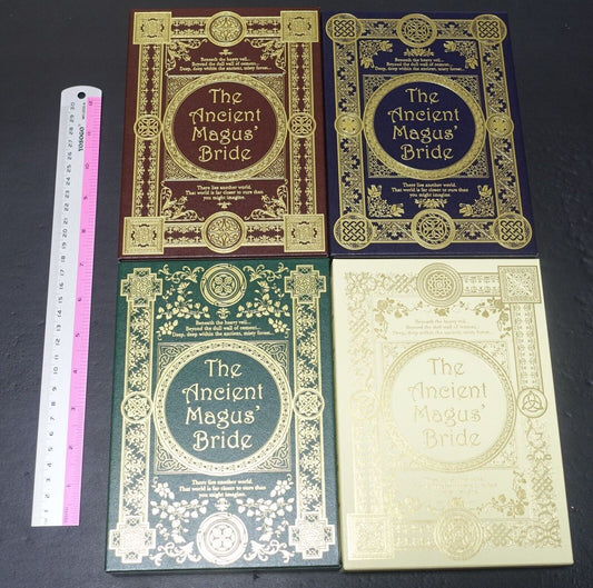 The Ancient Magus Bride Mahou Tsukai no Yome Blu-ray Limited Edition Vol.1-4 
