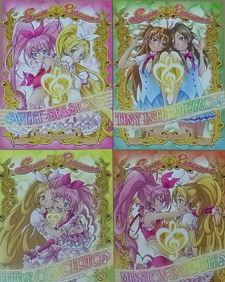 EUNOS Suite Precure Hibiki & Kanade Fan Doujinshi 5 Set 
