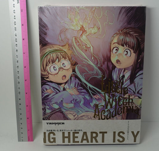 Little Witch Academia Blu-ray & Sound Track CD & Setting Art Book Sealed New 