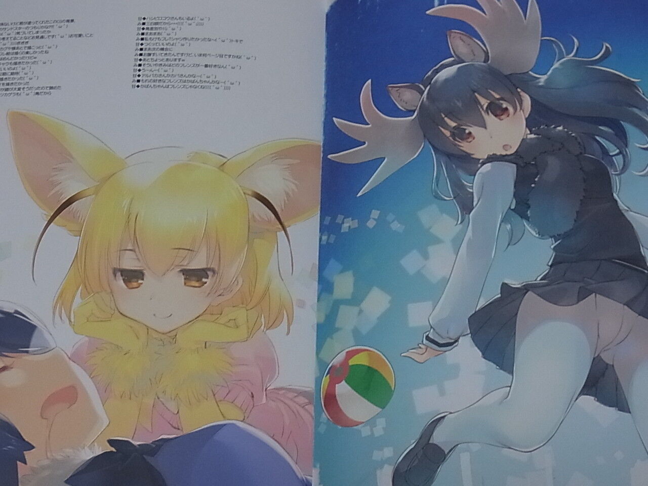 Misato Mitsumi Kemono Friends Color Fan Art Book Sashie Zakki 