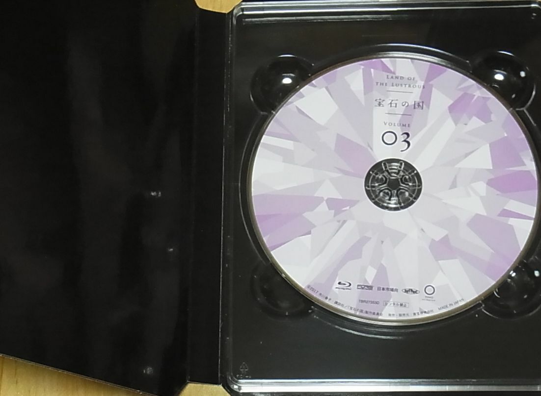 Houseki no Kuni Land of the Lustrous Blu-ray vol.3 Animation Episode 5-6 