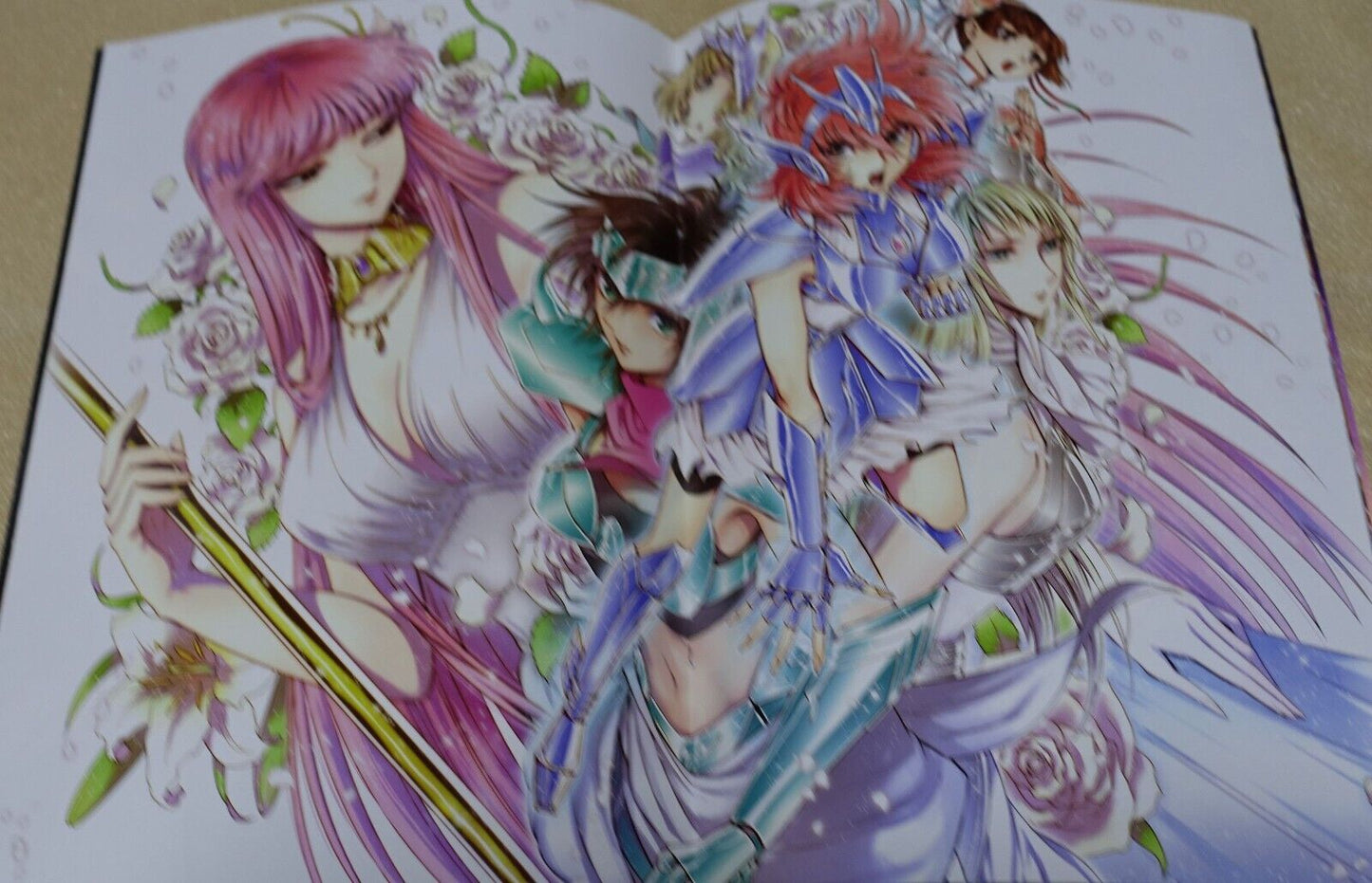CHIMAKI KUROI SAINT SEIYA SAINTIA SHO ART COLLECTION BOOK 