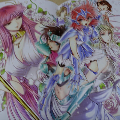 CHIMAKI KUROI SAINT SEIYA SAINTIA SHO ART COLLECTION BOOK 