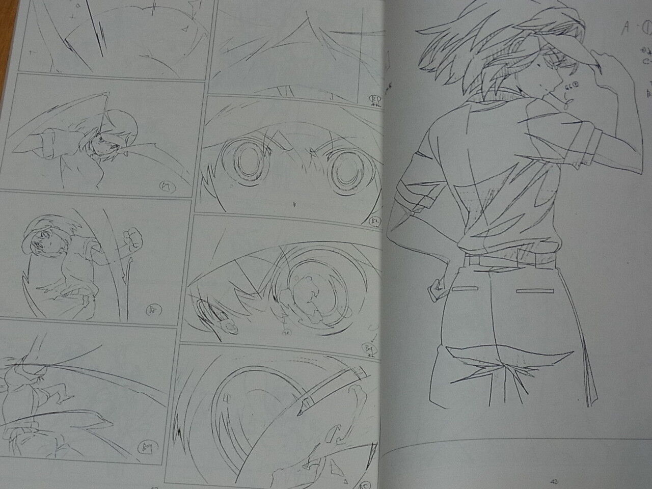 Toradora! Animation Staff Doujinshi Book Setting & Key Frame Art & Illustration 